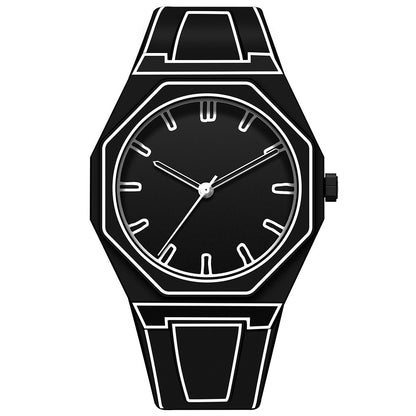 Cartoon Style 2D Watch Kawaii Side