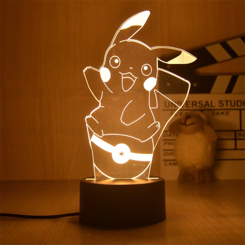 Poke 3D Night Lights GatoGeek