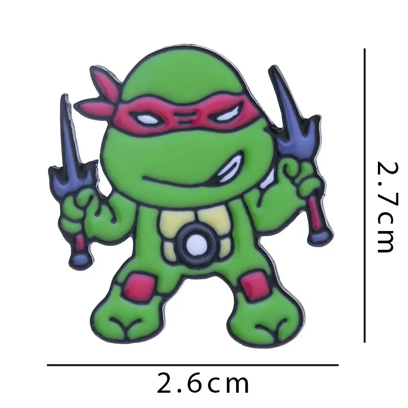 Teenage Mutant Ninja Turtle Enamel Pin