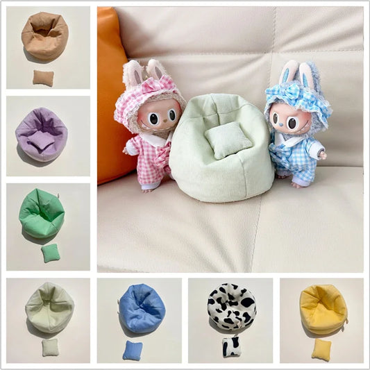 Labubu Lazy Sofa Bed Comfortable Seat (Labubu Not Included)