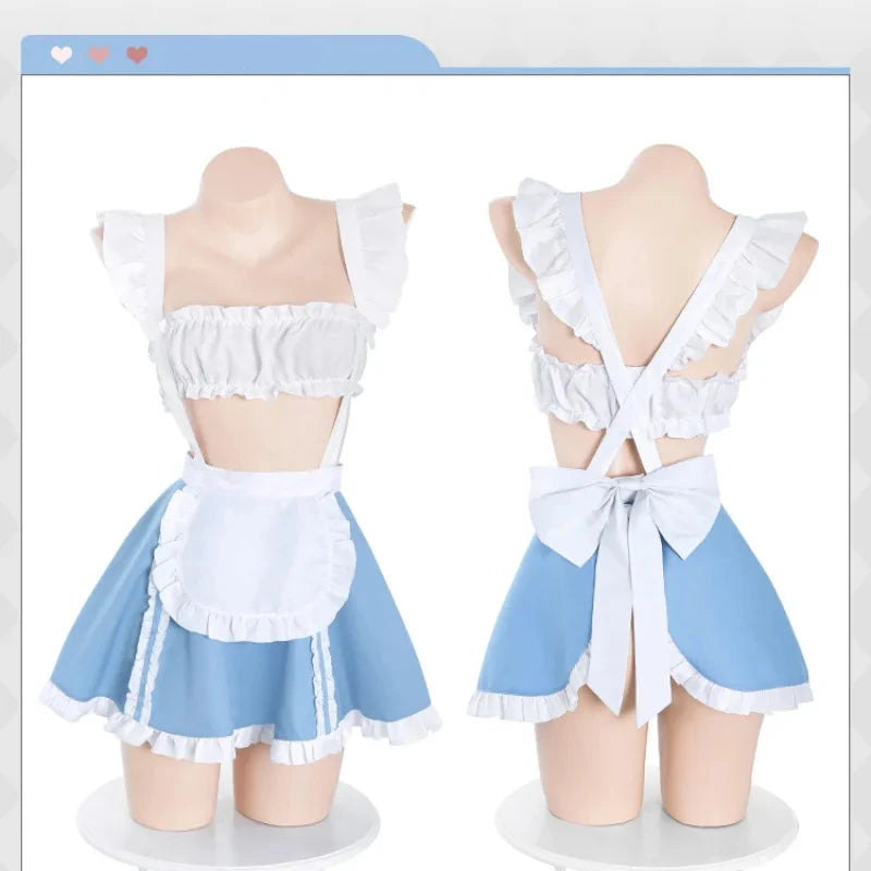 Japanese Sexy Kawaii Maid Lingerie Kawaii Side