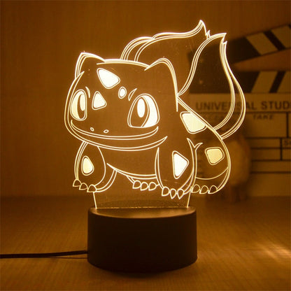 Poke 3D Night Lights GatoGeek