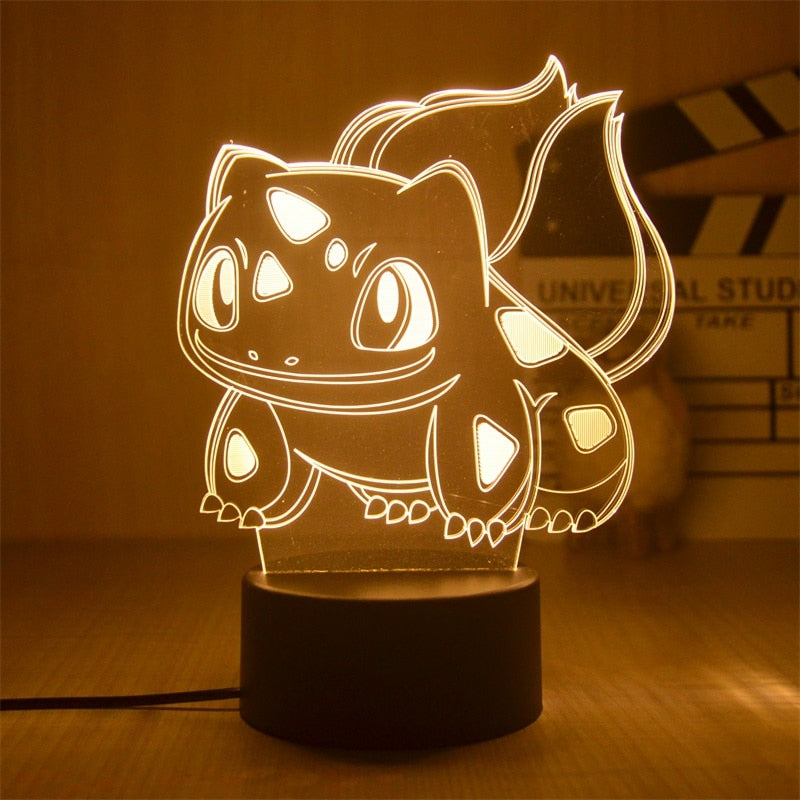 Poke 3D Night Lights GatoGeek