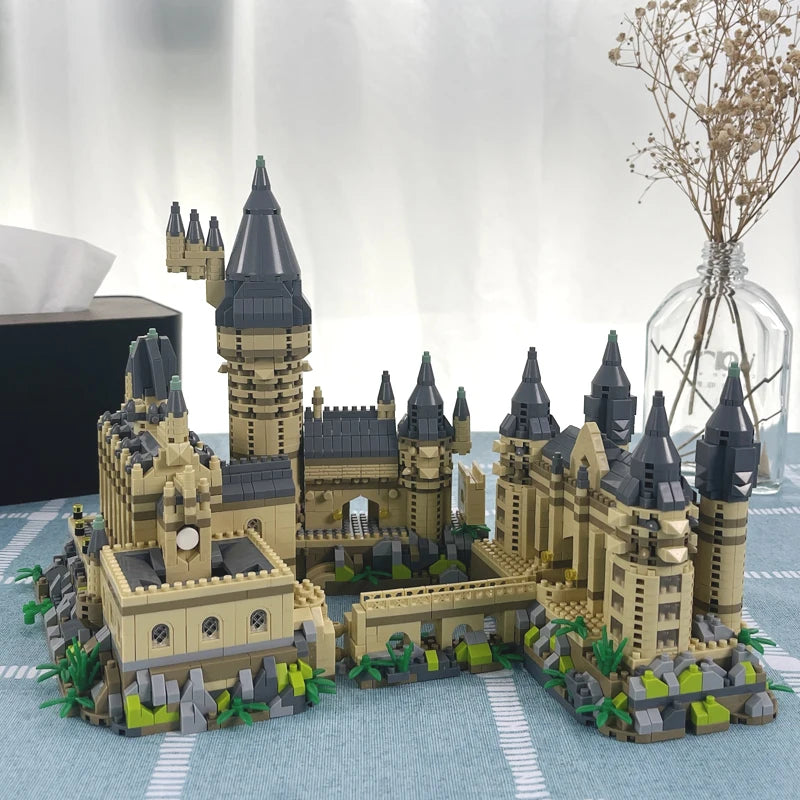 Hogwarts School Building Blocks 3000+Pcs Kawaii Side