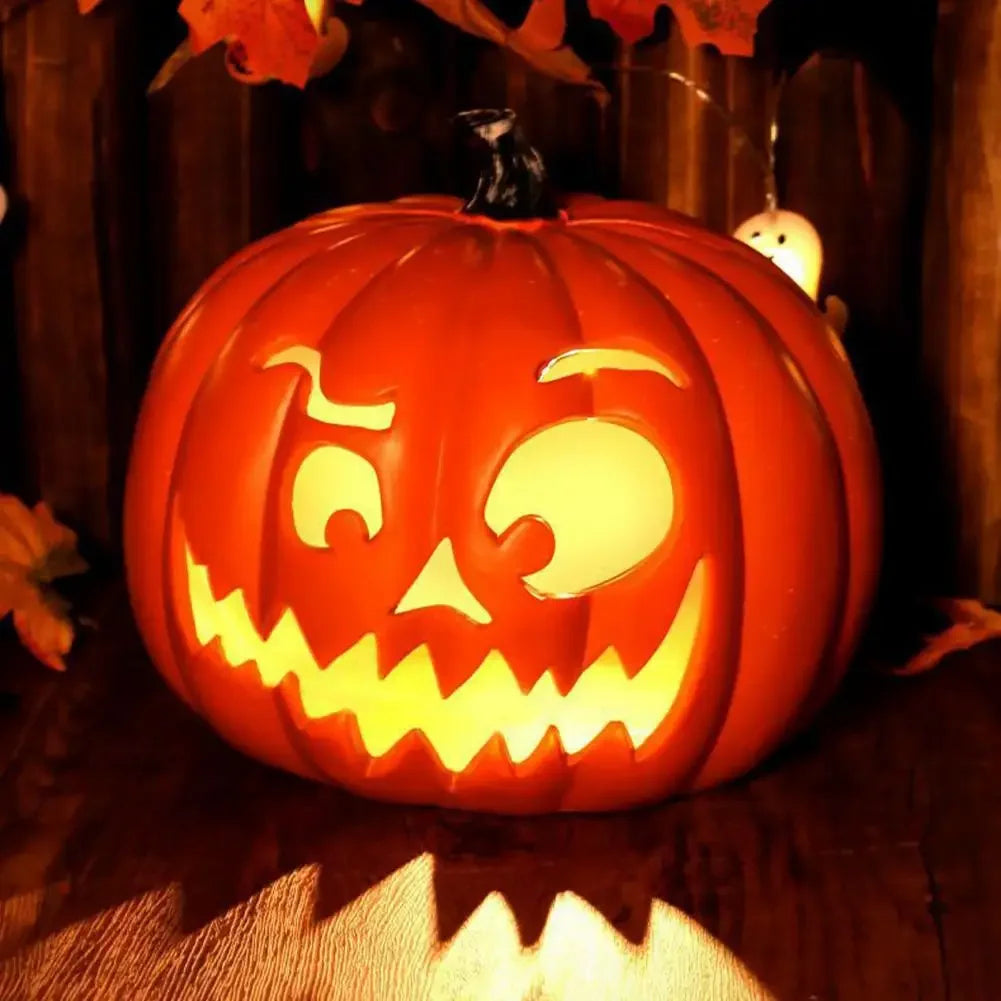 Halloween LED Pumpkin Lamp Kawaii Side