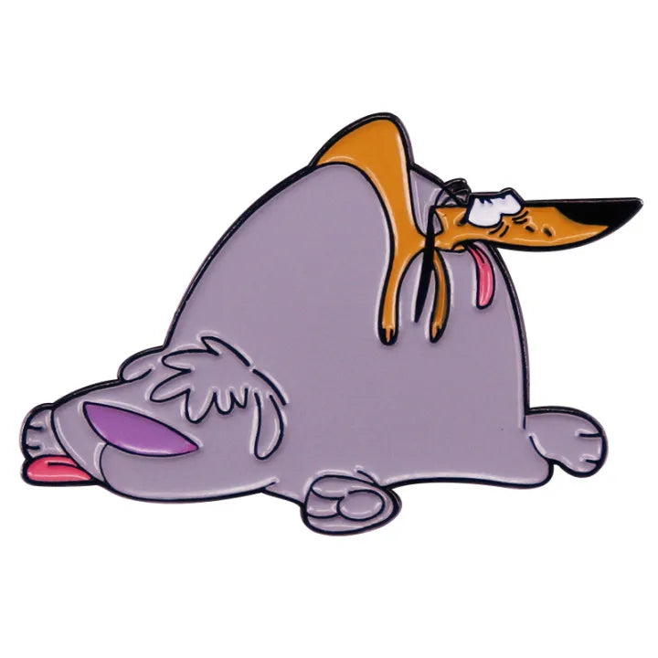 Vintage Cartoons Enamel Pin