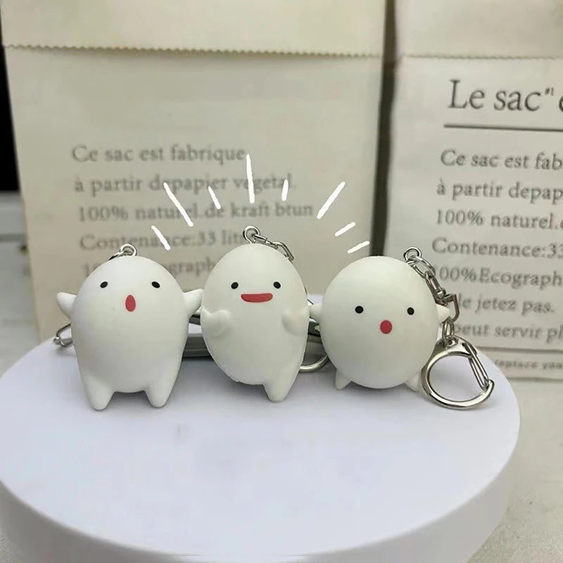 Warawara Kawaii Keychain Set Kawaii Side