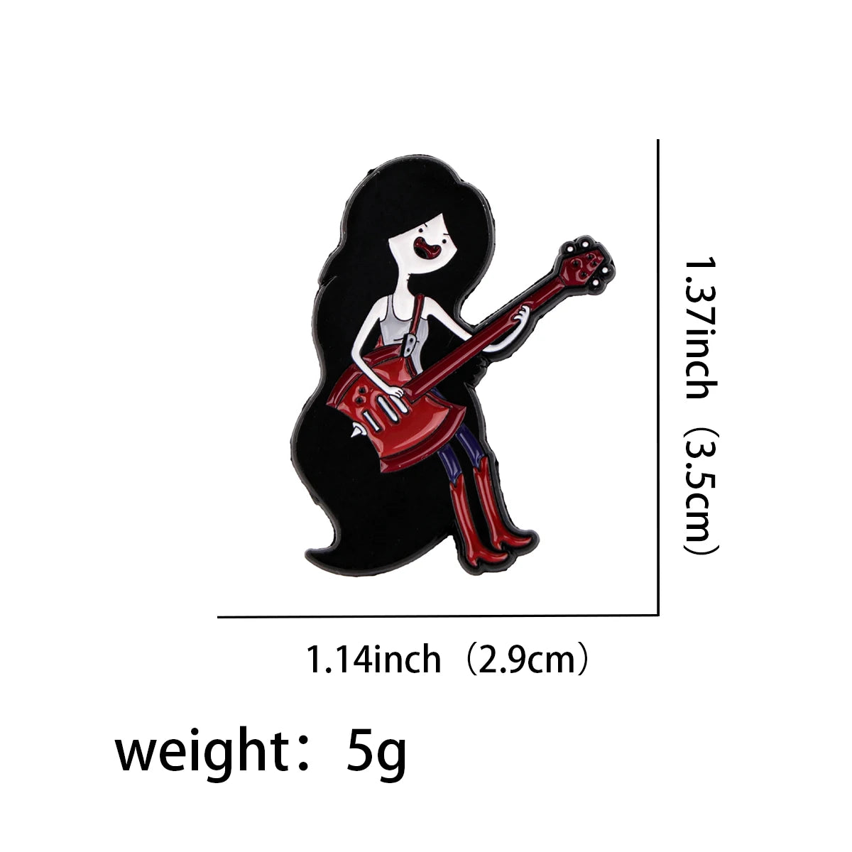 Adventure Time Enamel Pin Kawaii Side