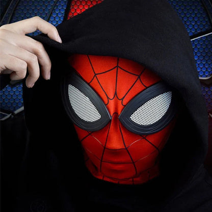 Spiderman Cosplay Costume Mask Kawaii Side