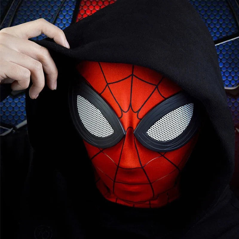 Spiderman Cosplay Costume Mask Kawaii Side