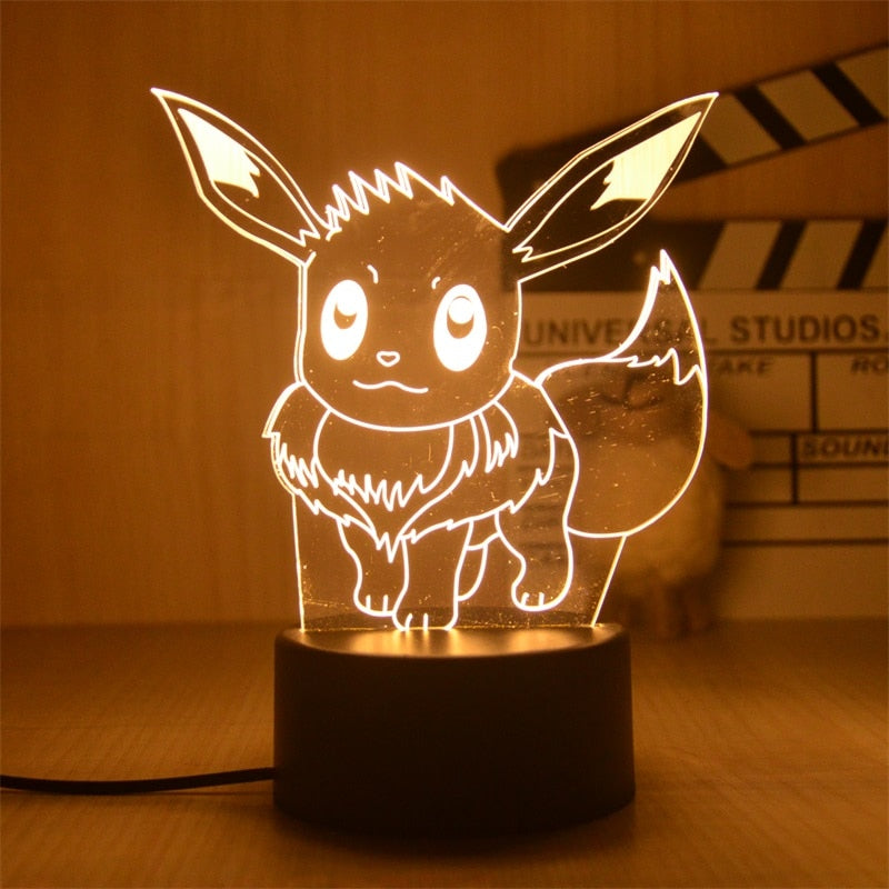 Poke 3D Night Lights GatoGeek