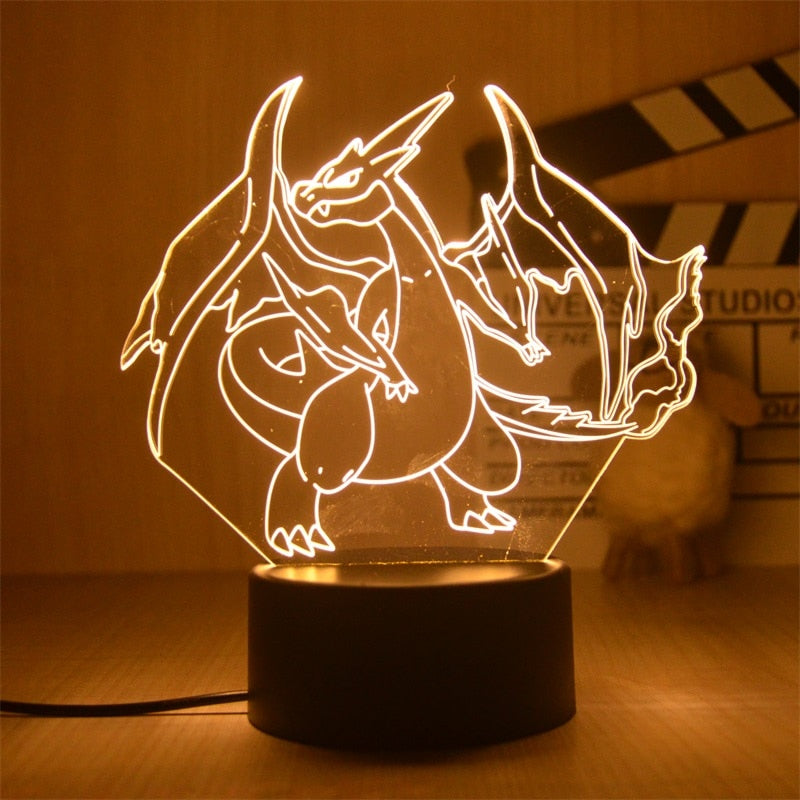 Poke 3D Night Lights GatoGeek