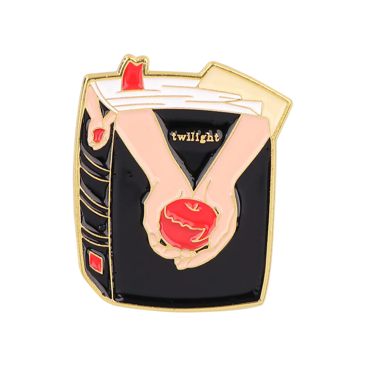 Movie Enamel Pin Cartoon Lapel Pins for Backpacks Brooches Badges on Backpack Brooch for Clothes Jewelry Gifts for Friends Kawaii Side