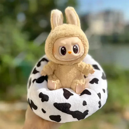 Labubu Mini Sofa Bed Decoration (Labubu Not Included)