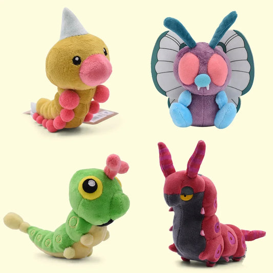 Cute Caterpie Evolutions Kawaii Plush Toys Kawaii Side