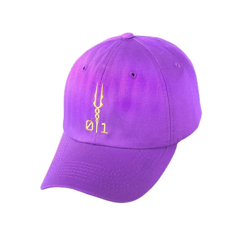Evangelion Puple Cap Kawaii Side