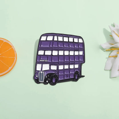 Knight Bus Enamel Pin