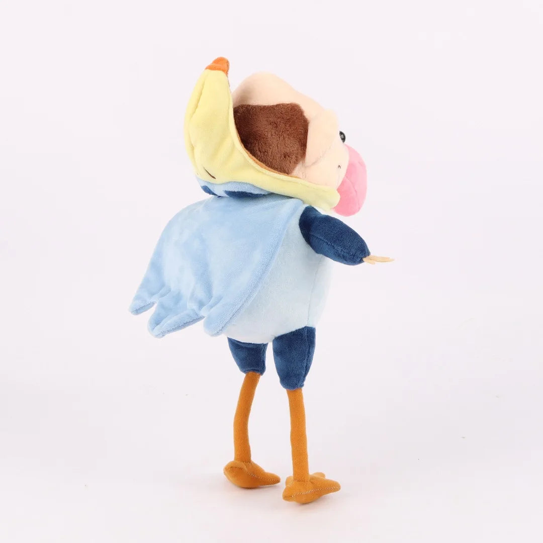Kawaii Heron Plush Kawaii Side
