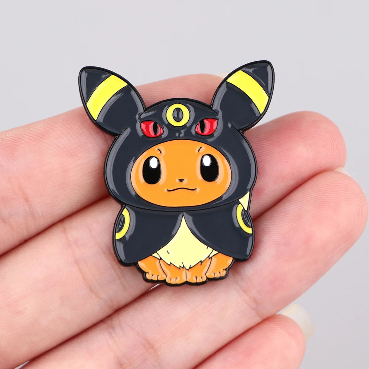 Eevee Enamel Pin Kawaii Side
