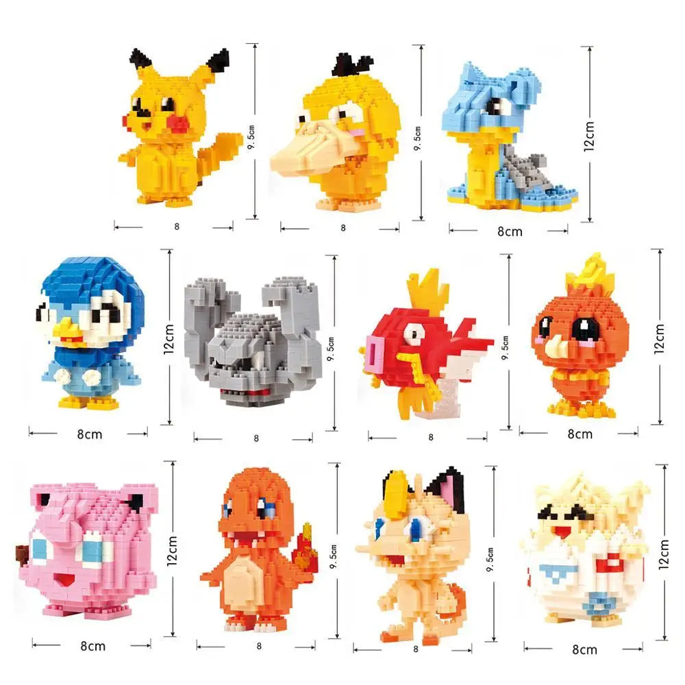 Poke Building Blocks Special Limited Edition Kawaii Side