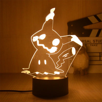 Poke 3D Night Lights GatoGeek