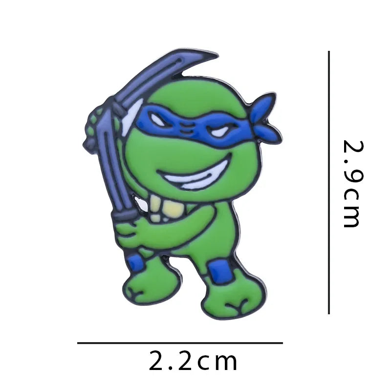 Teenage Mutant Ninja Turtle Enamel Pin
