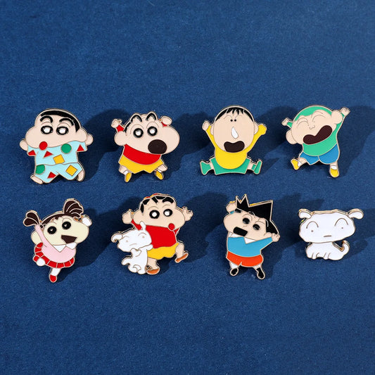 Anime Cartoon Kid Enamel Pin
