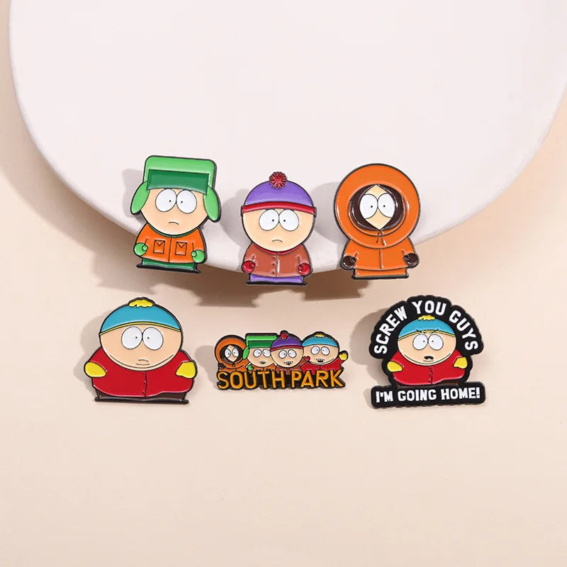 South Park Enamel Pin Kawaii Side