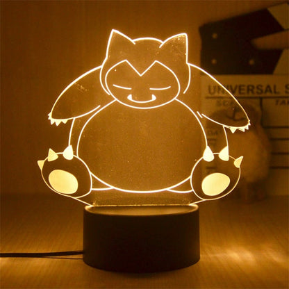 Poke 3D Night Lights GatoGeek