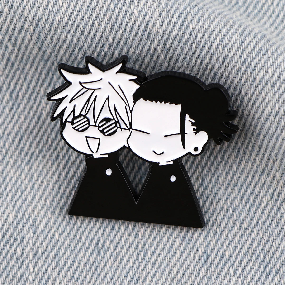 Gojo Enamel Pin Kawaii Side