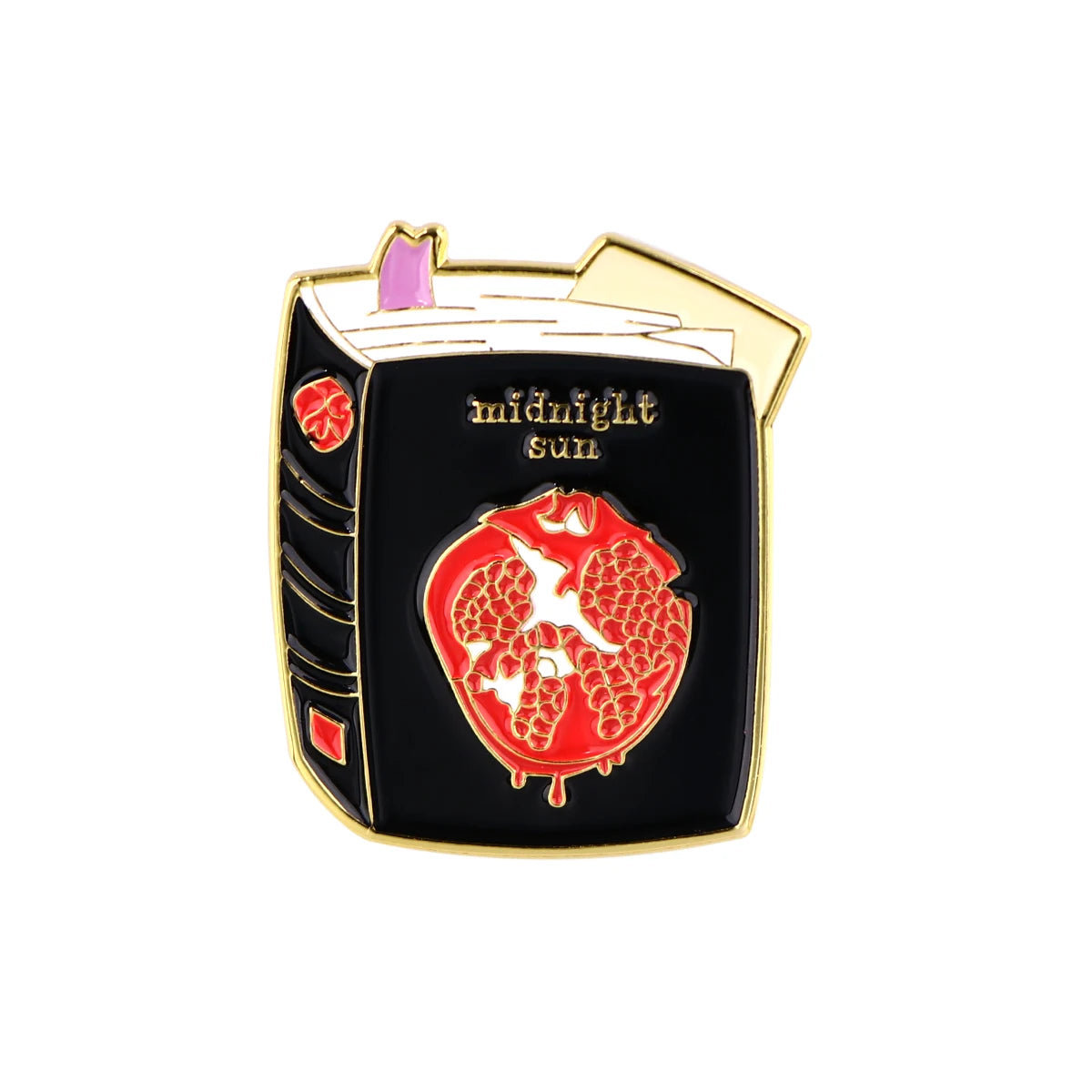 Movie Enamel Pin Cartoon Lapel Pins for Backpacks Brooches Badges on Backpack Brooch for Clothes Jewelry Gifts for Friends Kawaii Side