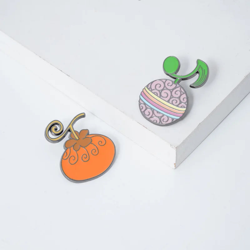 Devil Fruit Special Limited Edition Enamel Pin Kawaii Side