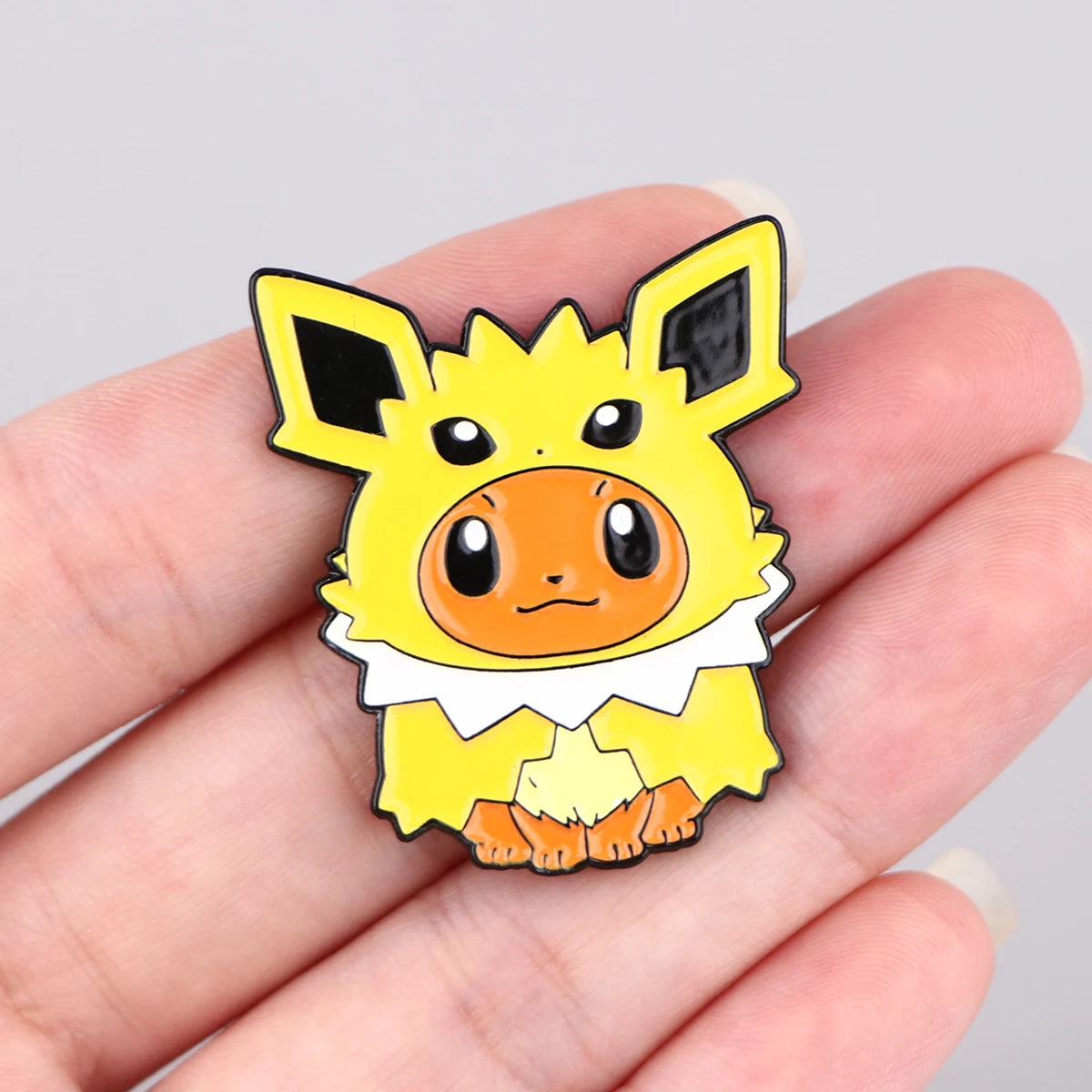 Eevee Enamel Pin Kawaii Side