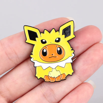 Eevee Enamel Pin Kawaii Side
