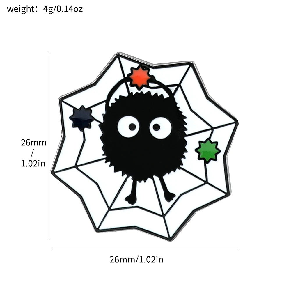 Kawaii Spirited Away Enamel Pin Kawaii Side