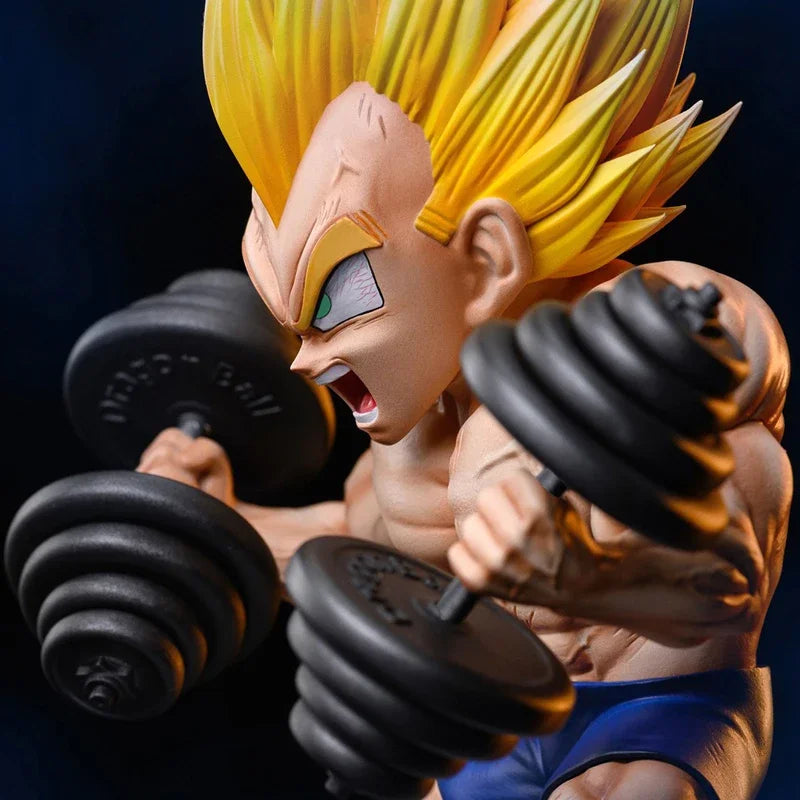 Vegeta Bodybuilder Action Figure Kawaii Side