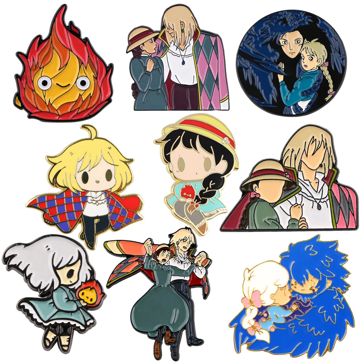 Kawaii Japanese Enamel Pin Kawaii Side