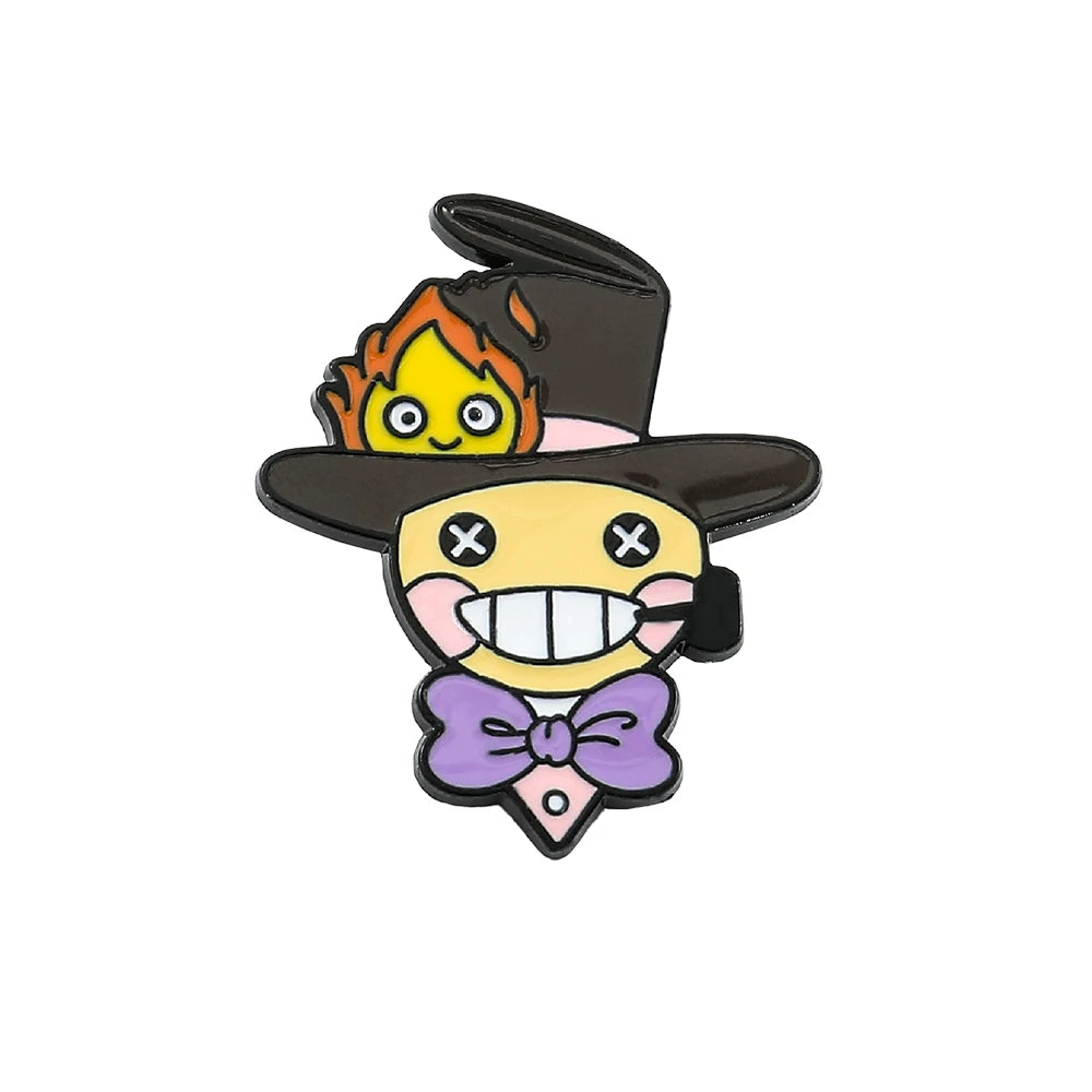 Kawaii Ghibli Enamel Pin Kawaii Side