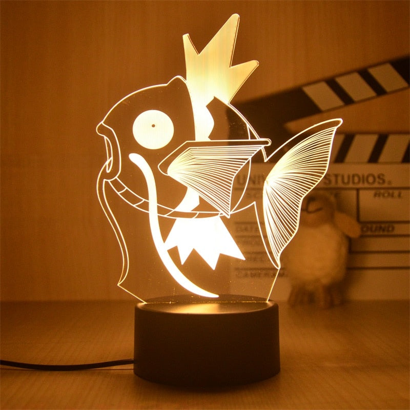 Poke 3D Night Lights GatoGeek