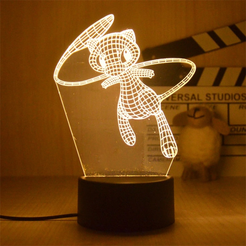 Poke 3D Night Lights GatoGeek