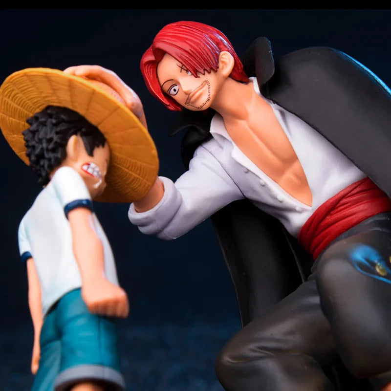 Luffy and Shanks Action Figure Kawaii Side