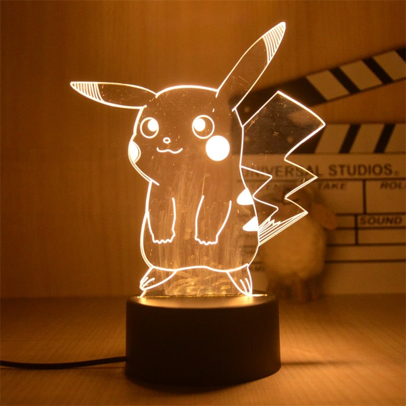 Poke 3D Night Lights GatoGeek