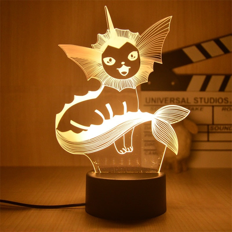 Poke 3D Night Lights GatoGeek