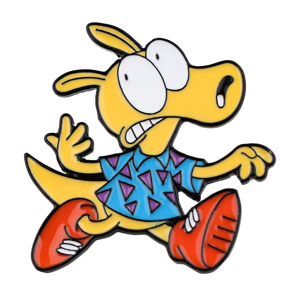 Vintage Cartoons Enamel Pin