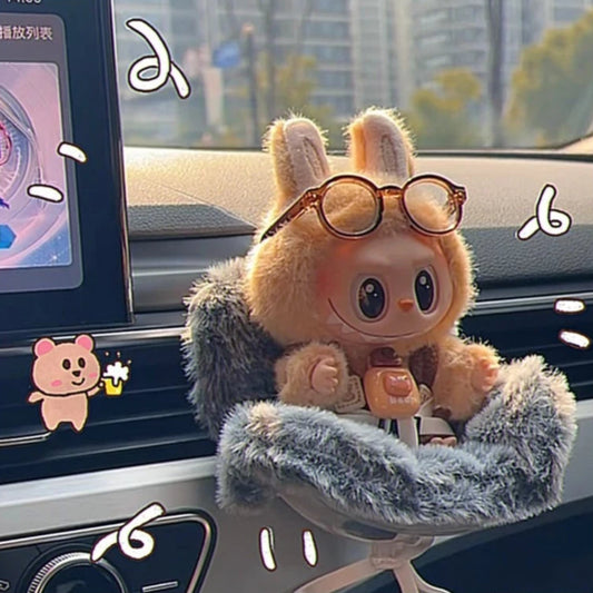 Labubu Safety Seat Kawaii Display Decoration (Labubu Not Included)