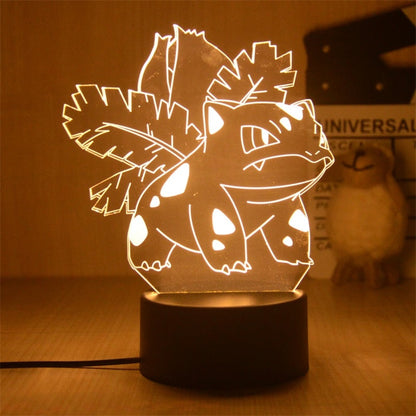 Poke 3D Night Lights GatoGeek