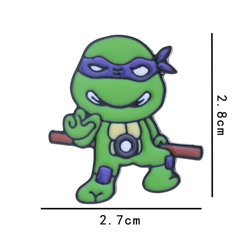 Teenage Mutant Ninja Turtle Enamel Pin