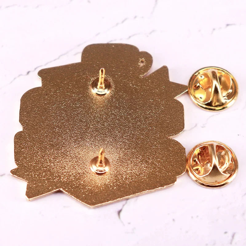 Tea And Book Hard Enamel Pin Happiness Brooch Read And Tea Lovers Collect Gift Kawaii Side