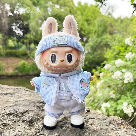 Sky Blue Outfit (Labubu Not Included)