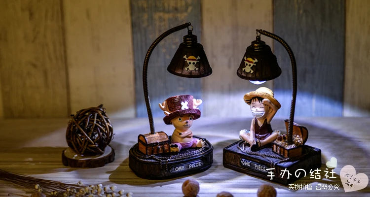 Cute Pirate Lamp Kawaii Side